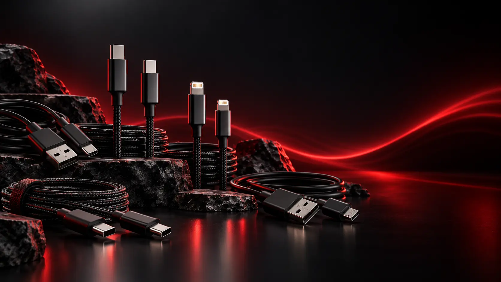 USB cable category from Mac Asia Cellular