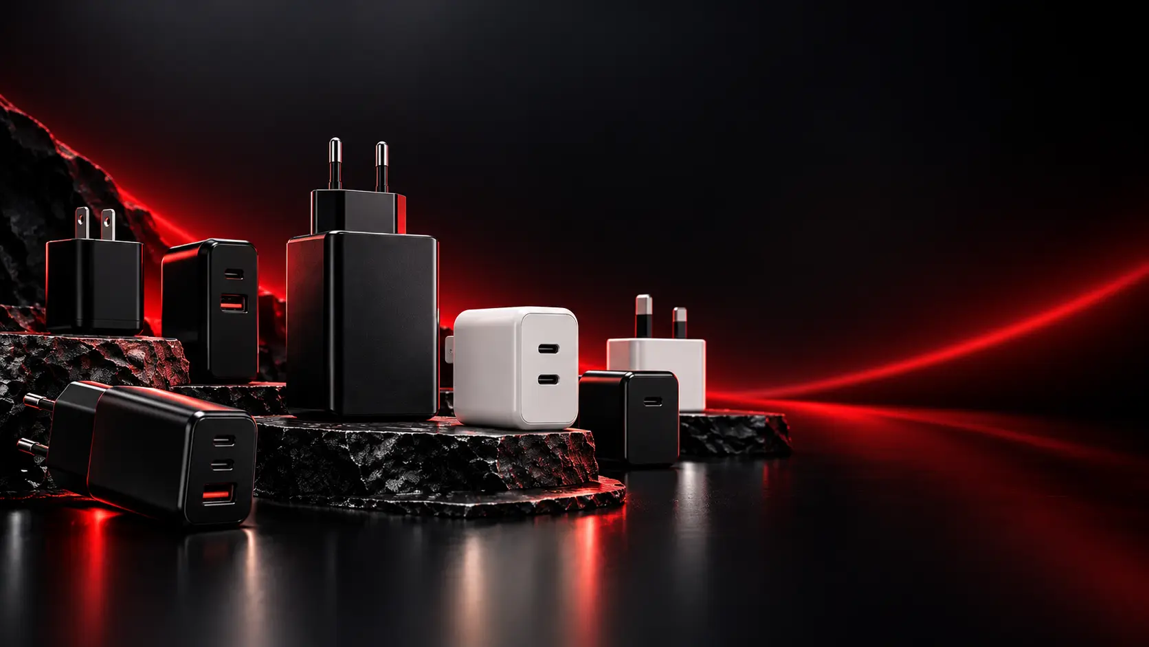 Mobile charger assortment category from Mac Asia Cellular