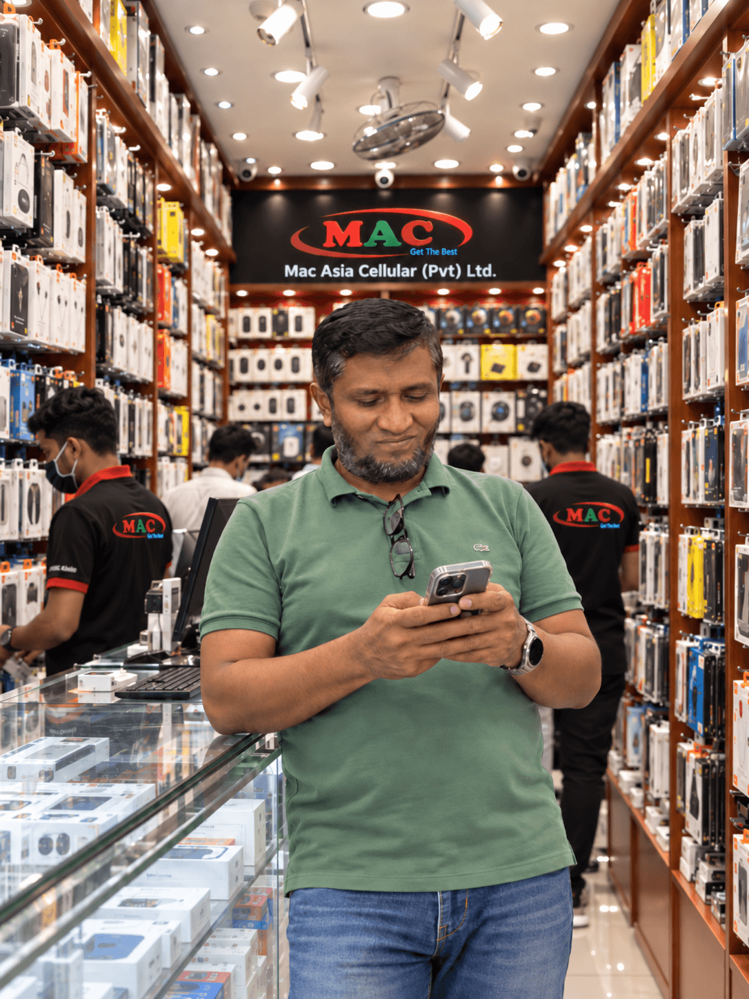 Wasif Yaseen, Owner of Mac Asia Cellular (Pvt) Ltd